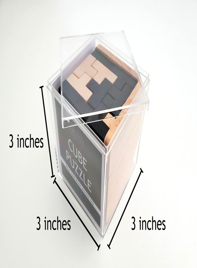 LMC Products ألغاز LMC Products لتنمية الذكاء لدى البالغين - ألغاز العقل - مكعب خشبي - Image 5